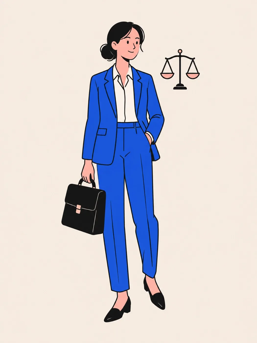Portrait illustration of Maya Ellison